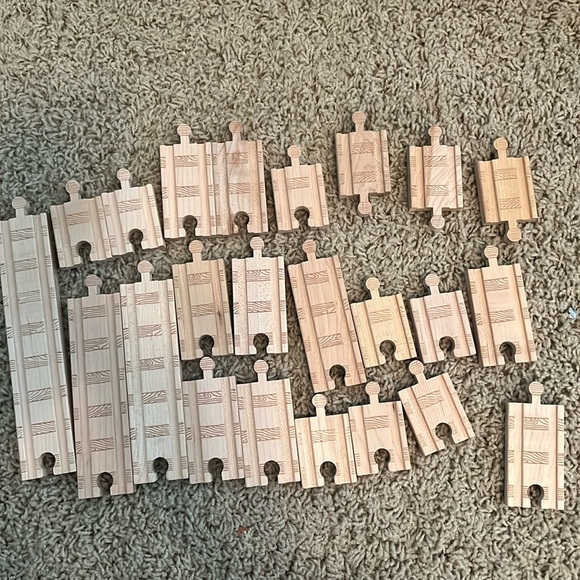 Thomas & Friends double side track expansion set, road side & Train side RARE - Picture 1 of 4